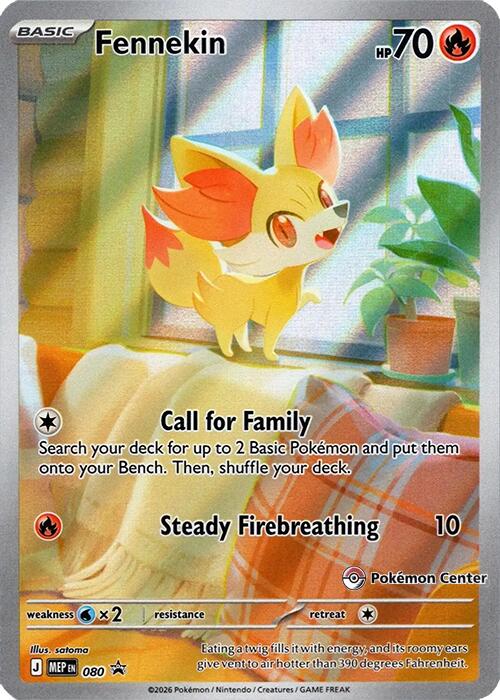 Fennekin (080) (Pokemon Center Exclusive) [Mega Evolution Promo]