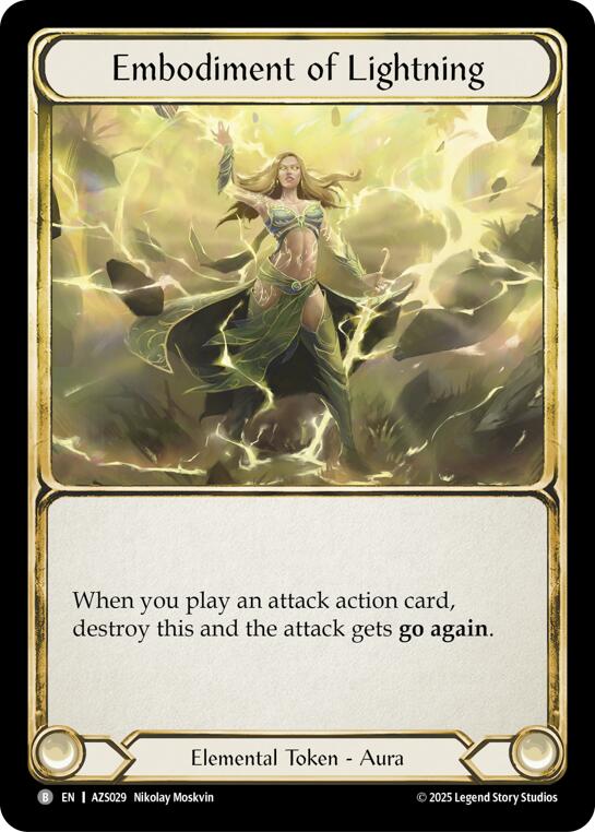 Embodiment Of Lightning [AZS029] (Armory Deck: Zyggy)