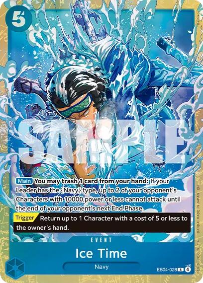 Ice Time (Premium Card Collection -Best Selection Vol. 6-) [One Piece Promotion Cards]