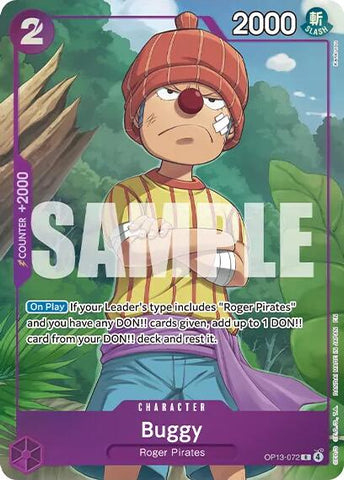 Buggy (OP13-072) (Premium Card Collection -Best Selection Vol. 6-) [One Piece Promotion Cards]