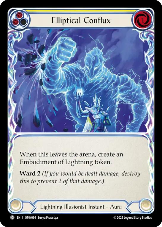 Elliptical Conflux [OMN034] (Omens of the Third Age)  Cold Foil