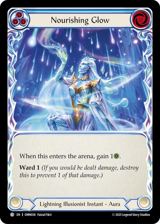 Nourishing Glow (Blue) [OMN038] (Omens of the Third Age)