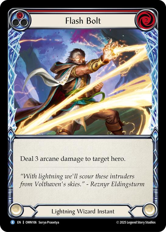 Flash Bolt (Red) [OMN106] (Omens of the Third Age)