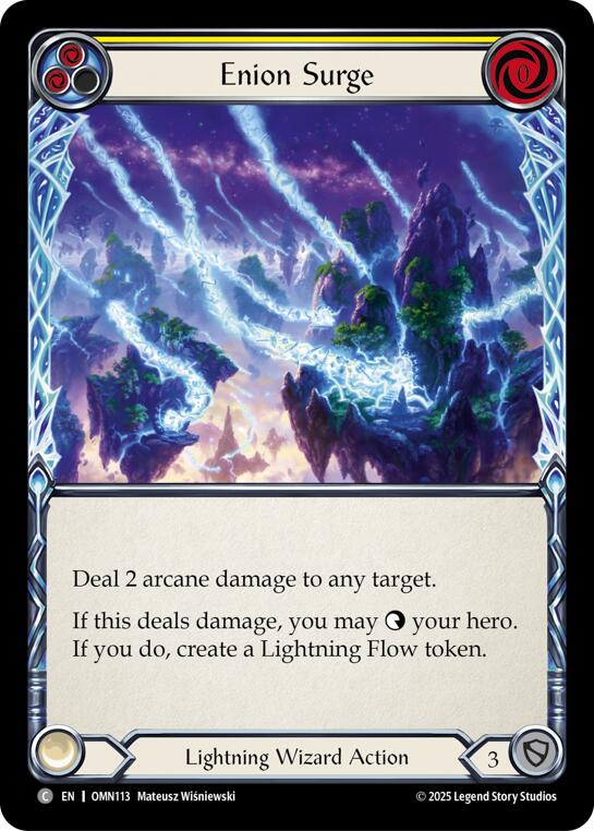 Enion Surge (Yellow) [OMN113] (Omens of the Third Age)