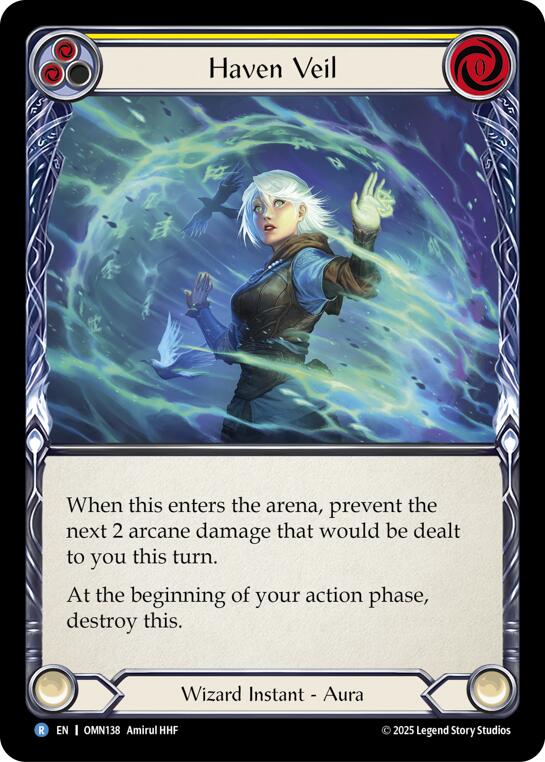 Haven Veil (Yellow) [OMN138] (Omens of the Third Age)