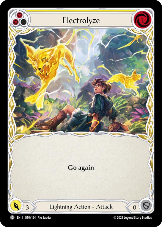 Electrolyze (Yellow) [OMN164] (Omens of the Third Age)