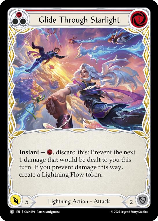 Glide Through Starlight (Red) [OMN169] (Omens of the Third Age)