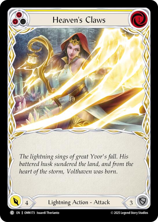 Heavens Claws (Blue) [OMN173] (Omens of the Third Age)