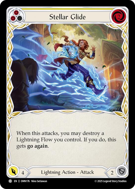 Stellar Glide (Yellow) [OMN176] (Omens of the Third Age)
