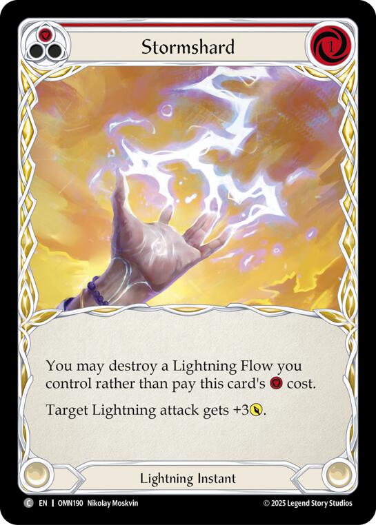 Stormshard (Red) [OMN190] (Omens of the Third Age)