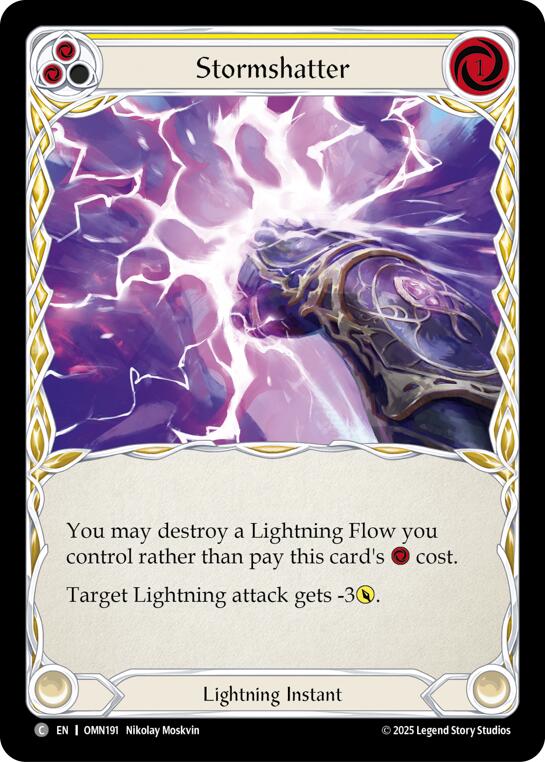 Stormshatter (Yellow) [OMN191] (Omens of the Third Age)