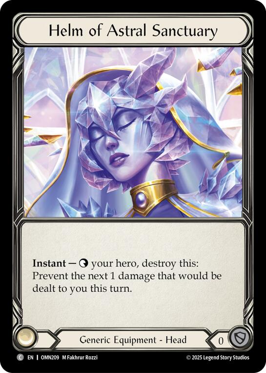 Helm Of Astral Sanctuary [OMN209] (Omens of the Third Age)