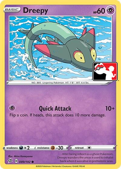 Dreepy (089/192) (Library Exclusive) [Sword & Shield: Rebel Clash]