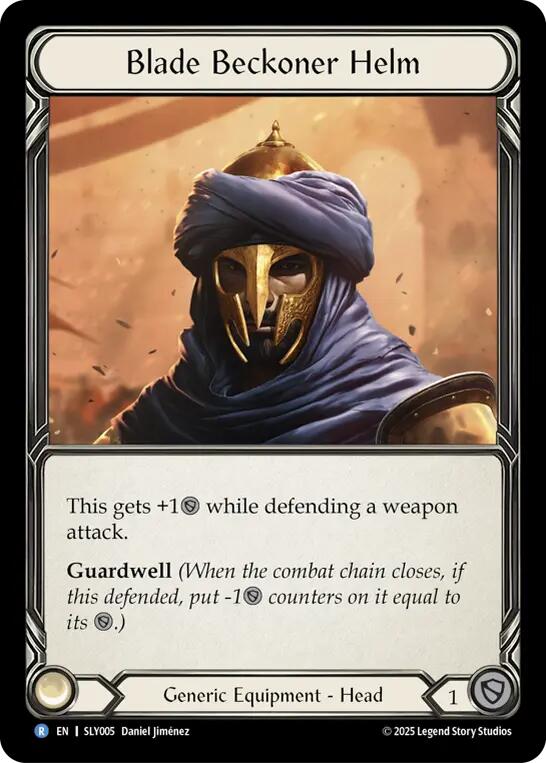 Blade Beckoner Helm [SLY005] (Silver Age Chapter 3)