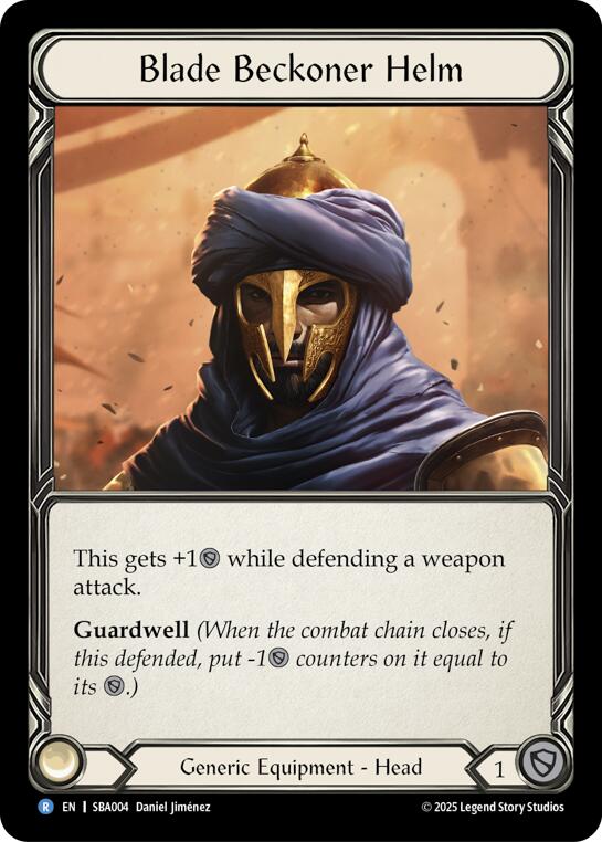 Blade Beckoner Helm [SBA004] (Silver Age Chapter 3)