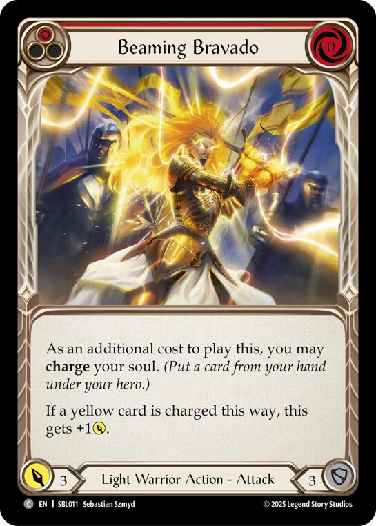 Beaming Bravado (Red) [SBL011] (Silver Age Chapter 3)
