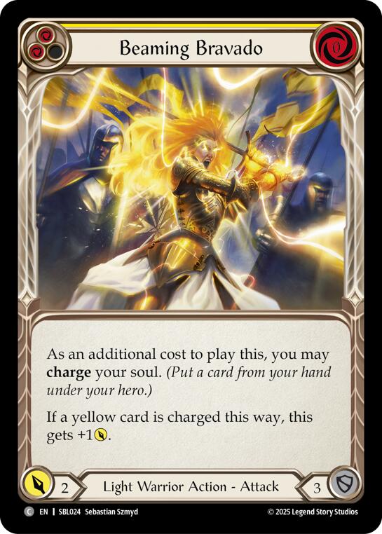 Beaming Bravado (Yellow) [SBL024] (Silver Age Chapter 3)