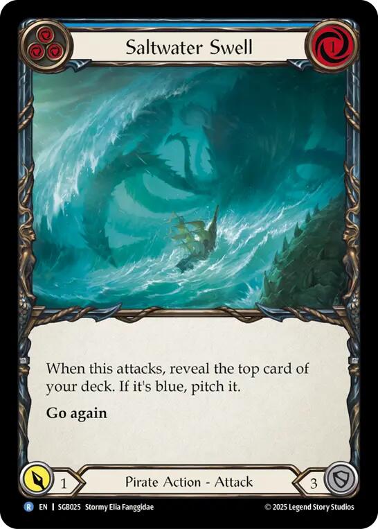 Saltwater Swell (Blue) [SGB025] (Silver Age Chapter 3)
