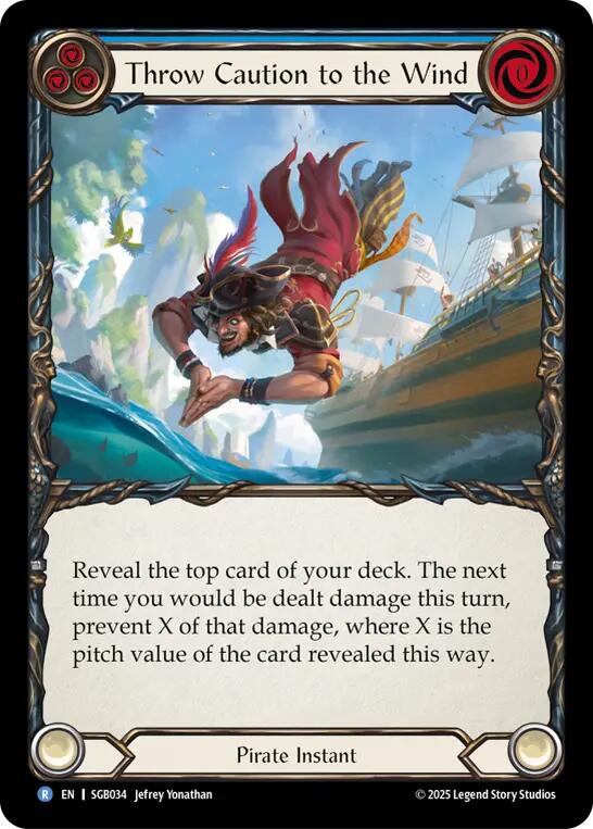 Throw Caution to the Wind (Blue) [SGB034] (Silver Age Chapter 3)