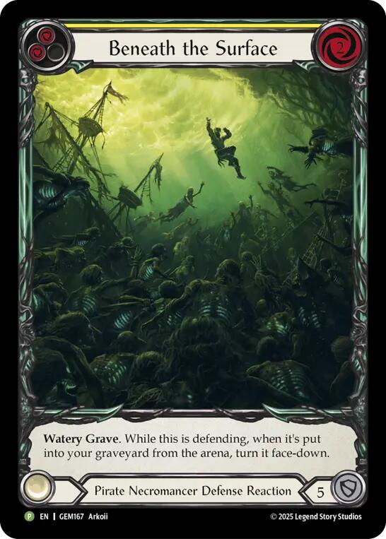 Beneath the Surface (Yellow) [GEM167] (Gem Pack 5)