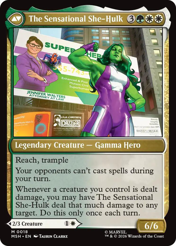 Jennifer Walters // The Sensational She-Hulk [Marvel Super Heroes]