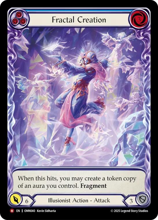 Fractal Creation (Extended Art) [OMN040] (Omens of the Third Age)  Cold Foil