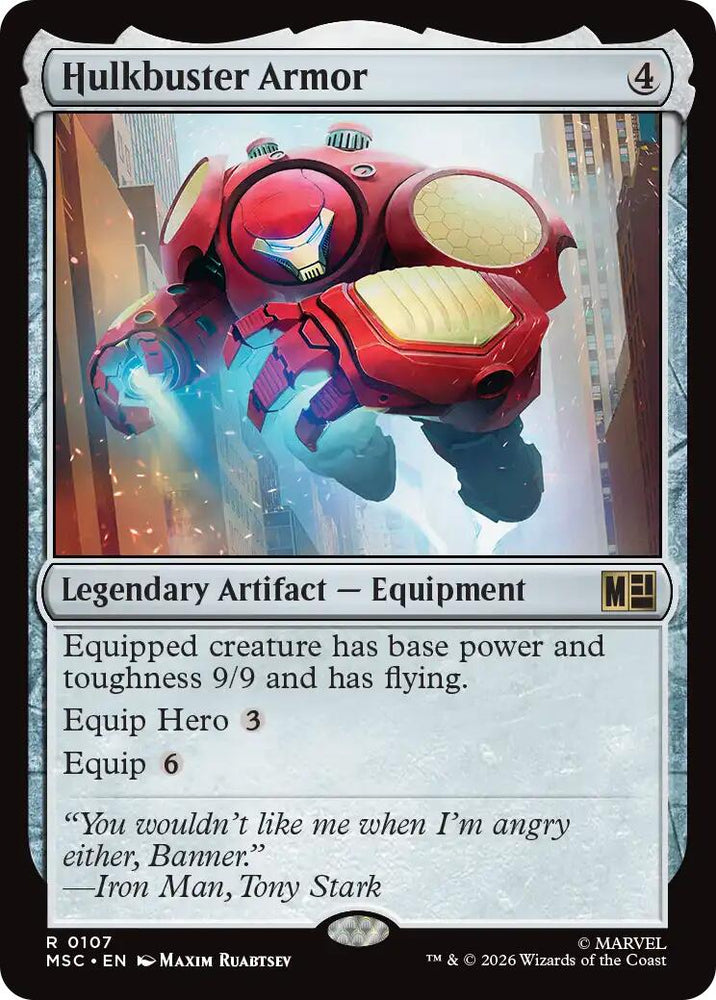 Hulkbuster Armor (Surge Foil) [Marvel Super Heroes Commander]