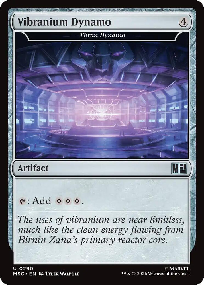 Vibranium Dynamo - Thran Dynamo (Surge Foil) [Marvel Super Heroes Commander]