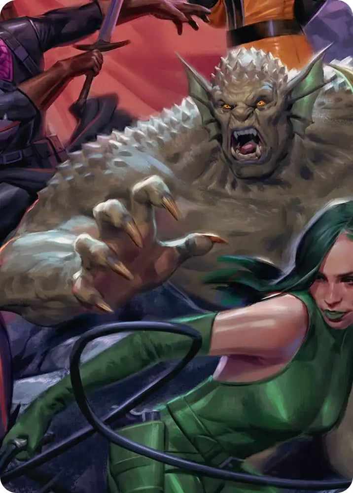 Abomination, Irradiated Brute Art Card [Marvel Super Heroes Art Series]