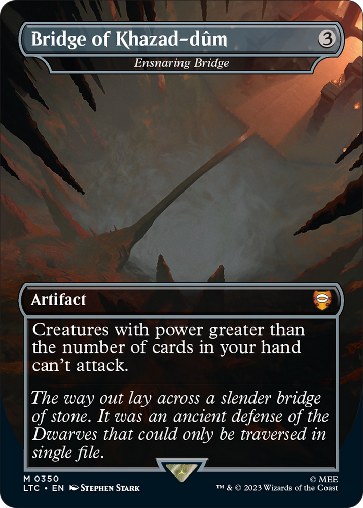 Bridge of Khazad-dum - Ensnaring Bridge (Borderless) [The Lord of the Rings: Tales of Middle-Earth Commander]