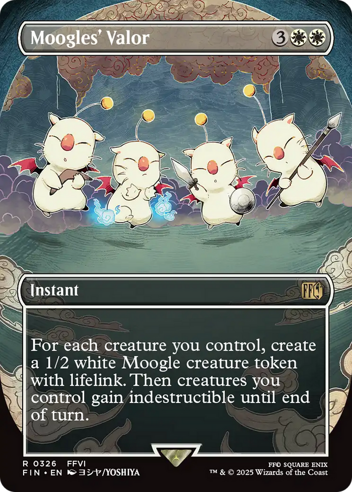 Moogles' Valor (Borderless) [FINAL FANTASY]
