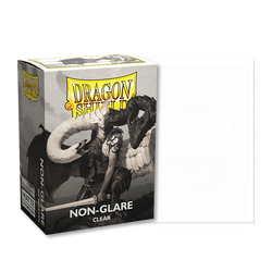 Dragon Shield: Standard 100ct Sleeves (Non-Glare Matte) - Clear