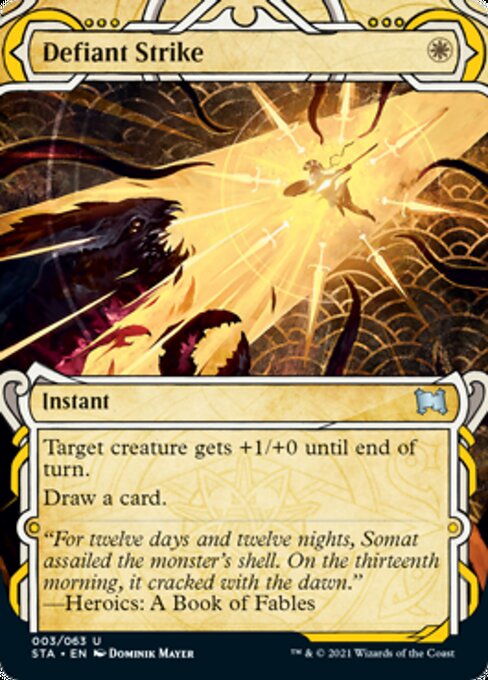 Defiant Strike [Strixhaven: Mystical Archive]
