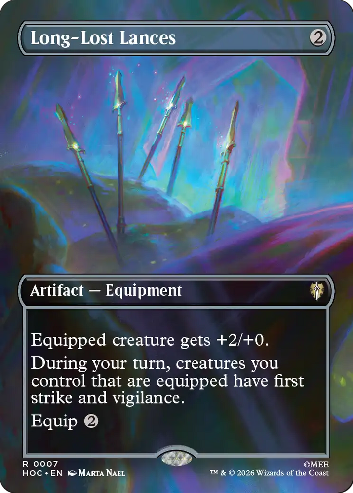 Long-Lost Lances (Borderless) [The Hobbit: Eternal-Legal]