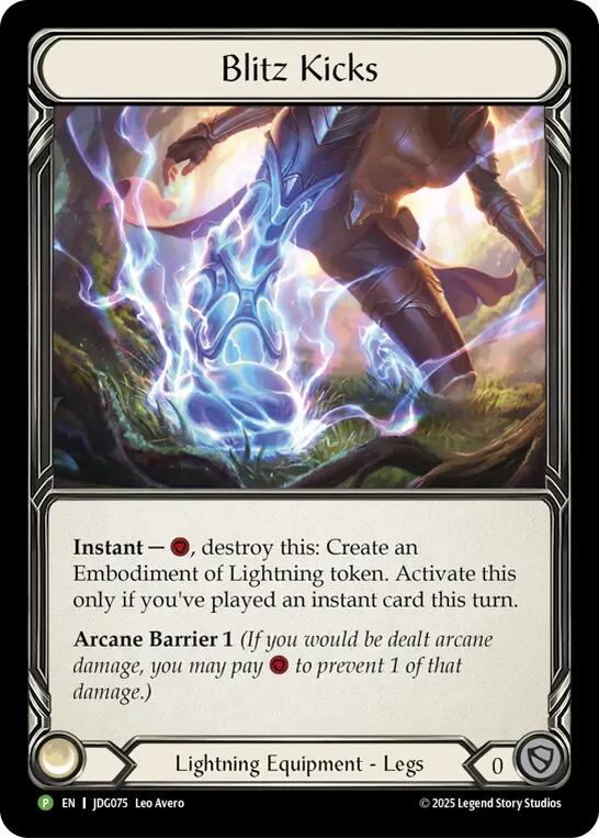 Blitz Kicks [JDG075] (Promo)  Cold Foil
