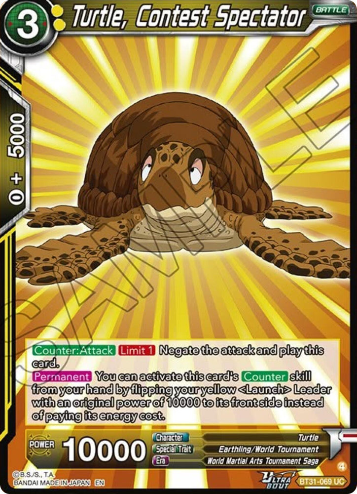 Turtle, Contest Spectator (BT31-069) [Impact Beyond Dimensions]