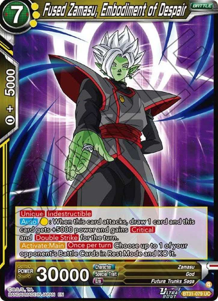 Fused Zamasu, Embodiment of Despair (BT31-079) [Impact Beyond Dimensions]