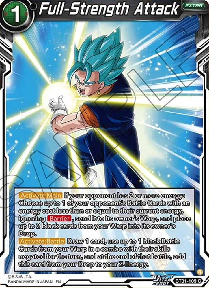 Full-Strength Attack (BT31-109) [Impact Beyond Dimensions]