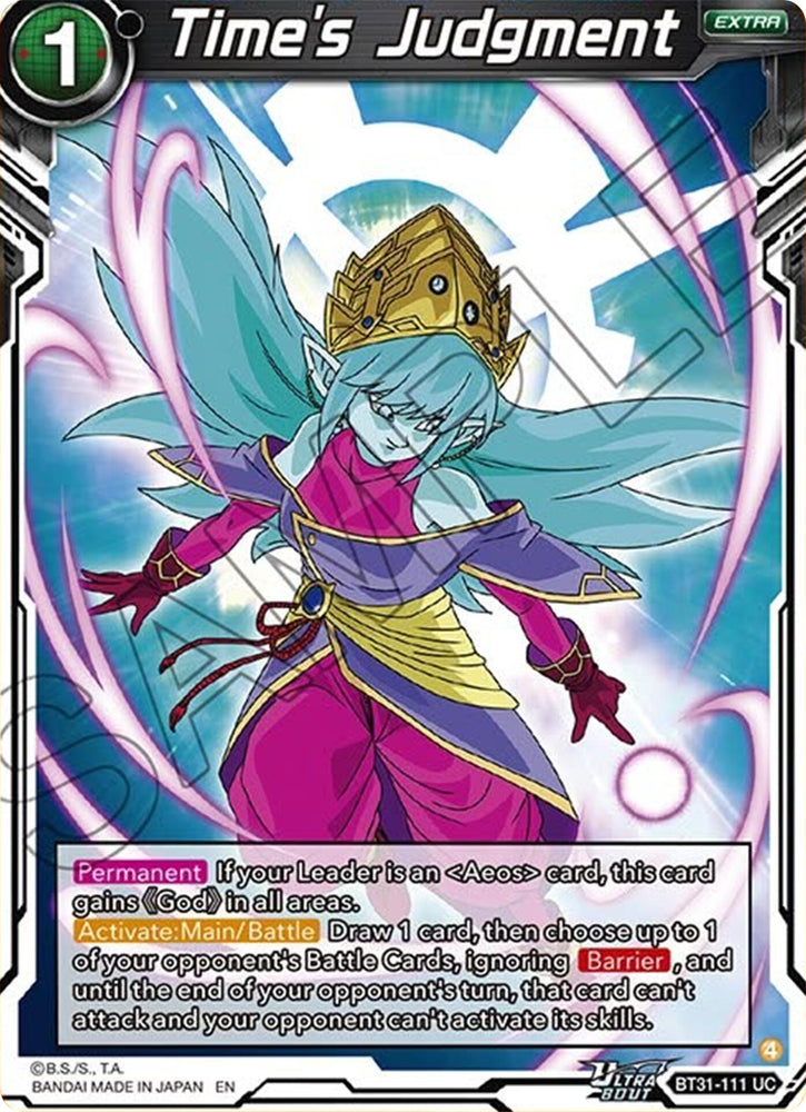 Time's Judgment (BT31-111) [Impact Beyond Dimensions]