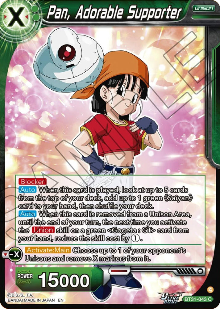 Pan, Adorable Supporter (BT31-043) [Impact Beyond Dimensions]