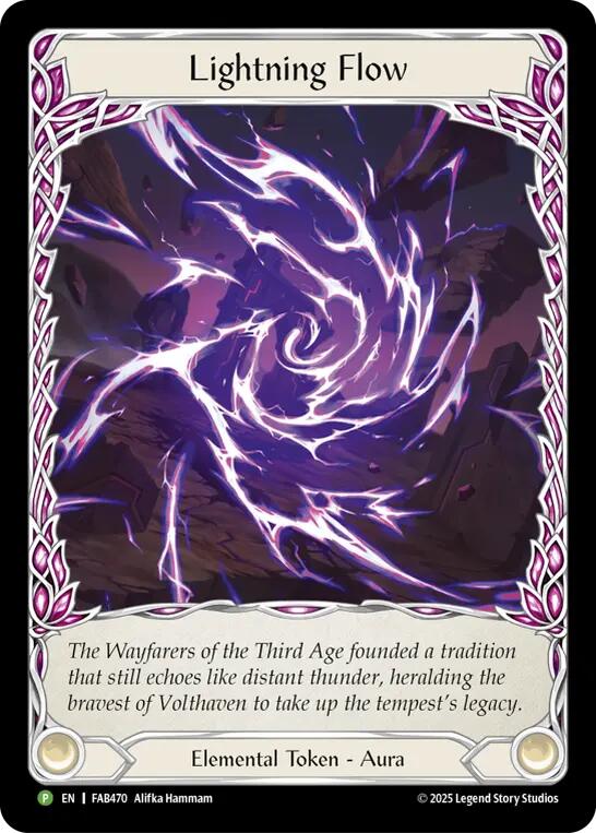 Lightning Flow [FAB470] (Promo)  Rainbow Foil
