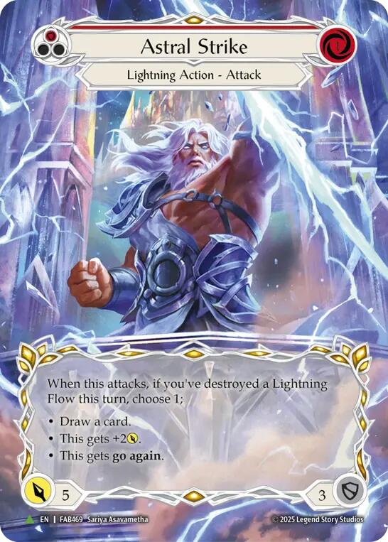 Astral Strike [FAB469] (Promo)  Cold Foil