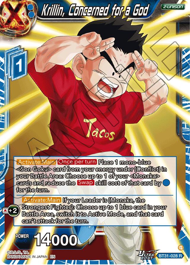 Krillin, Concerned for a God (BT31-028) [Impact Beyond Dimensions]