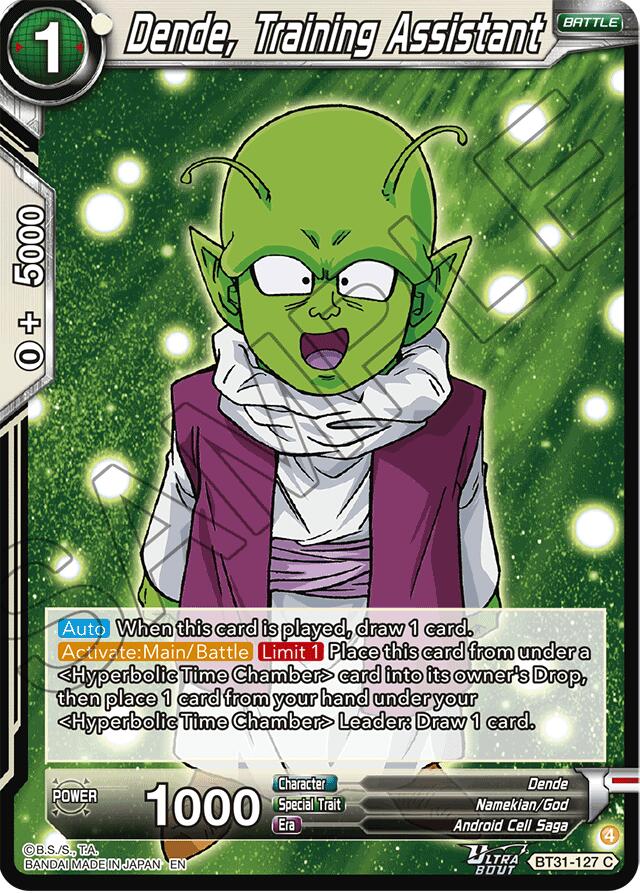 Dende, Training Assistant (BT31-127) [Impact Beyond Dimensions]