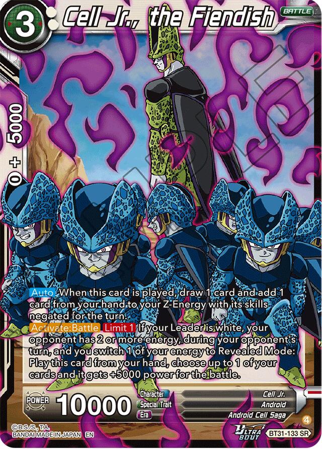 Cell Jr., the Fiendish (BT31-133) [Impact Beyond Dimensions]