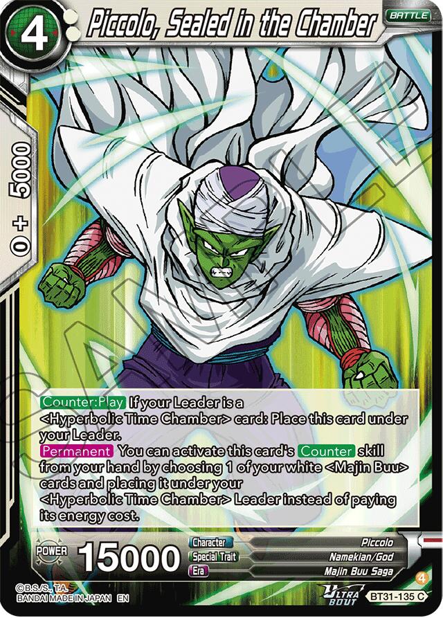 Piccolo, Sealed in the Chamber (BT31-135) [Impact Beyond Dimensions]