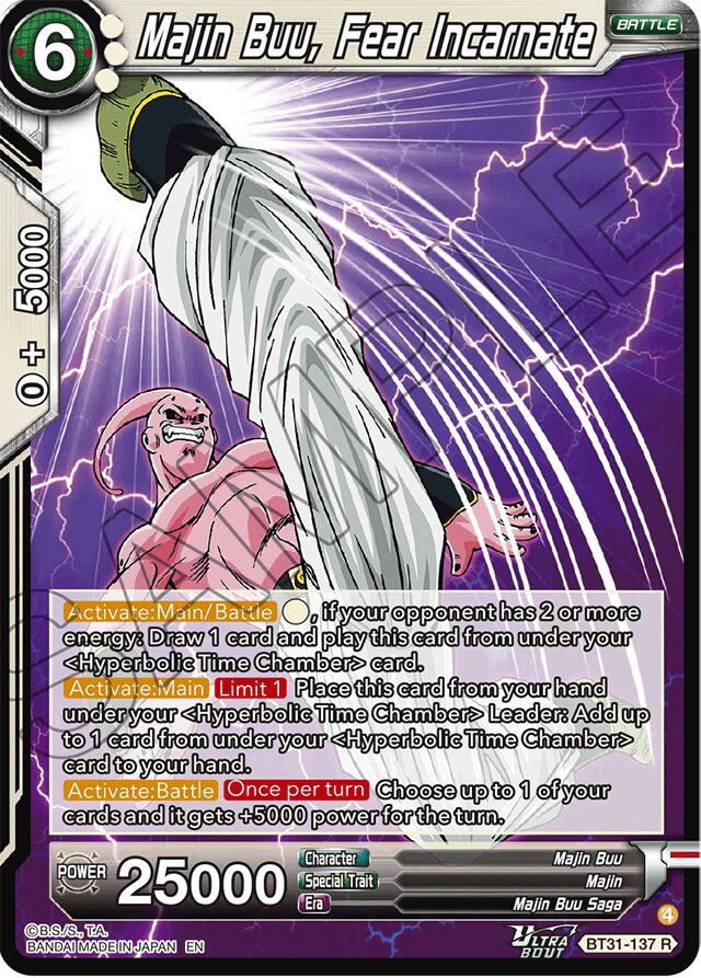 Majin Buu, Fear Incarnate (BT31-137) [Impact Beyond Dimensions]