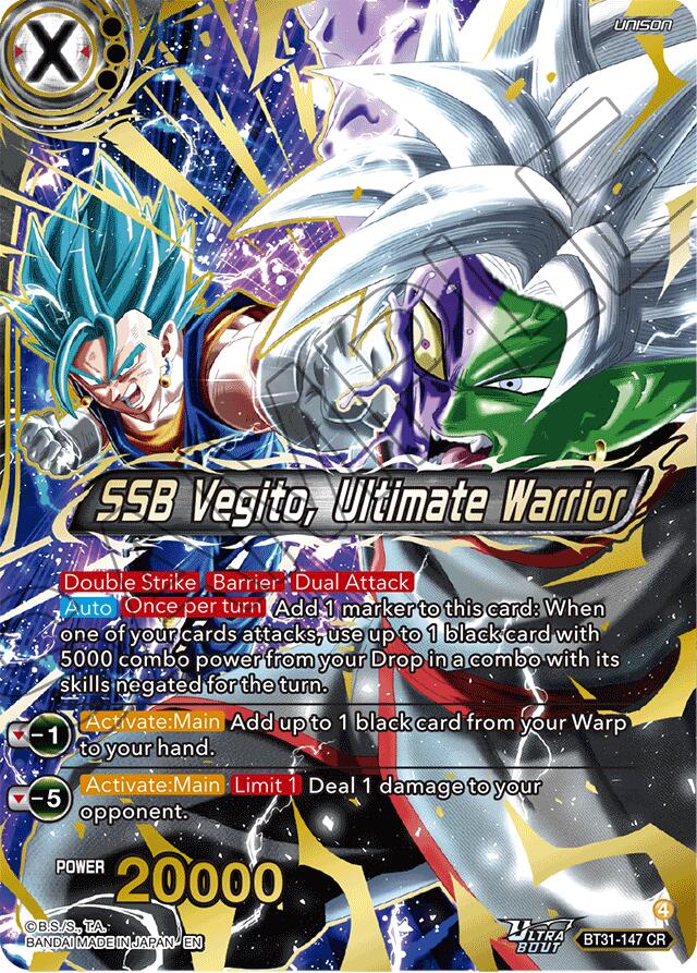 SSB Vegito, Ultimate Warrior (BT31-147) [Impact Beyond Dimensions]