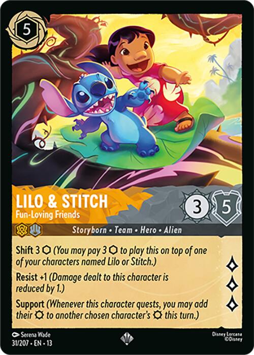 Lilo & Stitch - Fun-Loving Friends (31/207) [Attack of the Vine!]
