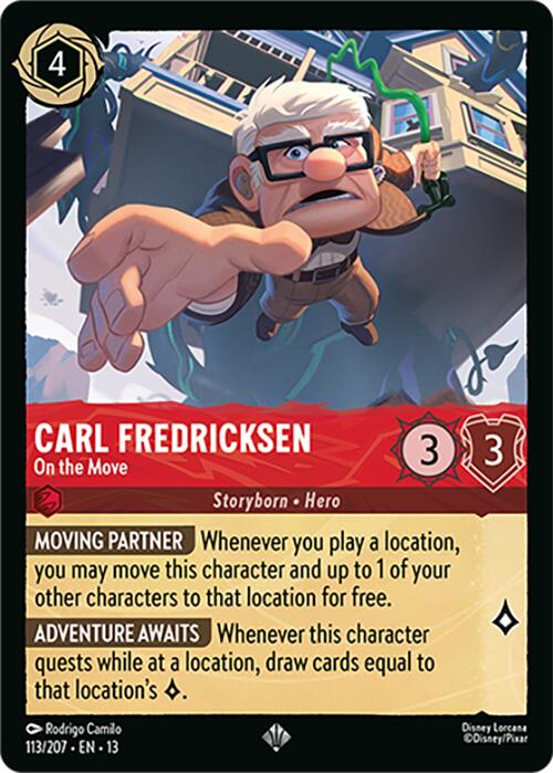 Carl Fredricksen - On the Move (113/207) [Attack of the Vine!]